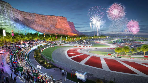 Qiddiya City track rendering - Qiddiya Media